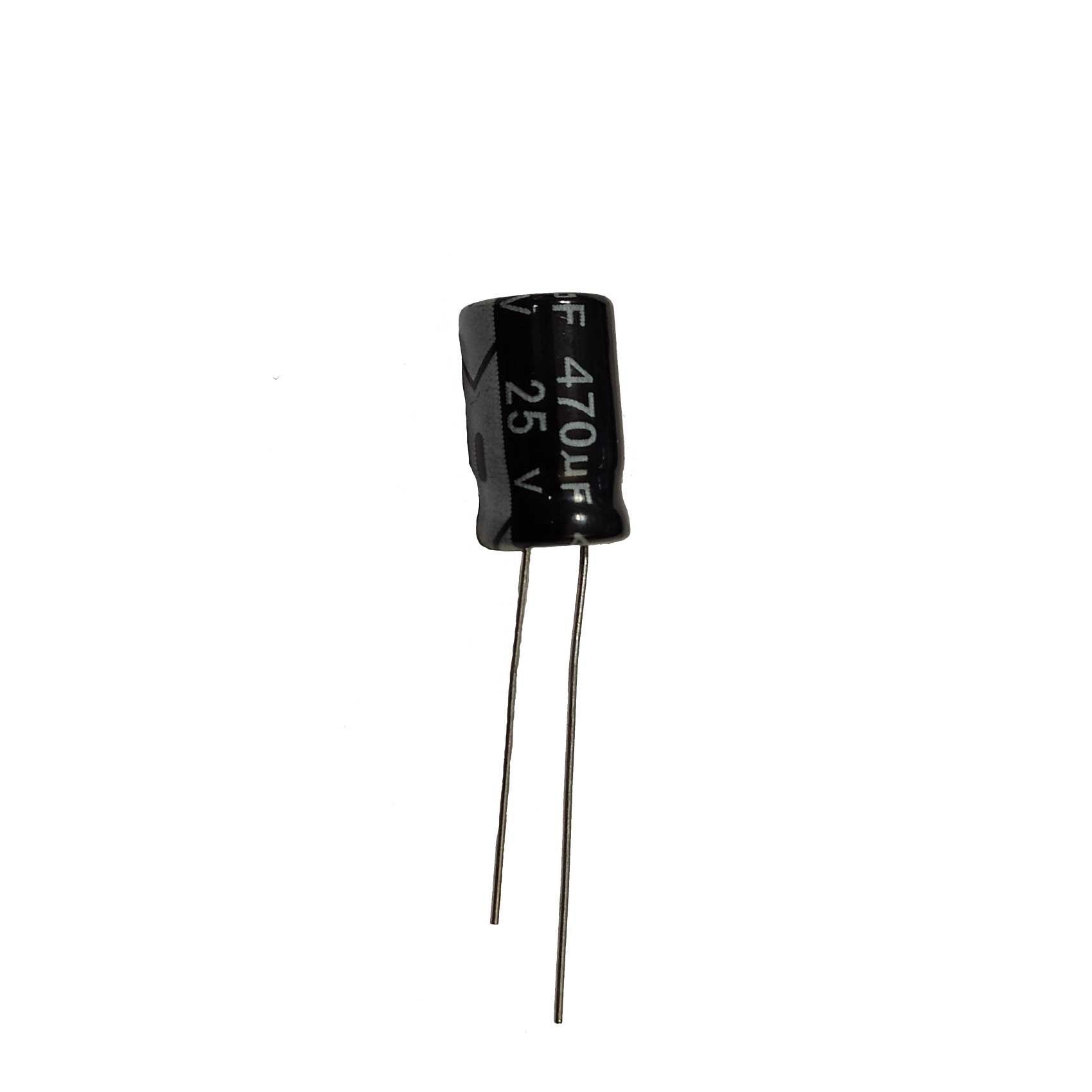 خازن 470 میکروفاراد 25 ولت | Capacitor 470 microfarads 25 volts