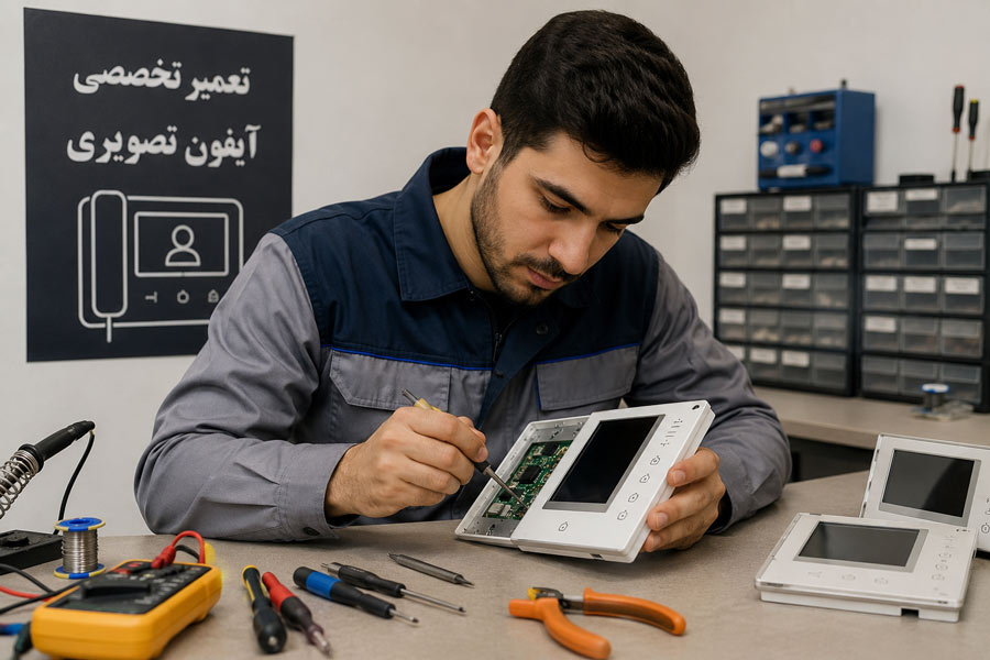 تعمیر آیفون تصویری | Video Intercom Repair 