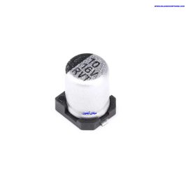 خازن الکترولیت 10U 16V SMD (محصول در پک 20 عددی می باشد)